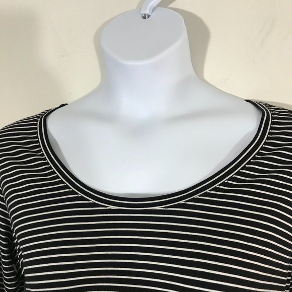 Boden Classic Striped Long Sleeve Shirt Top Sz 14 - Picture 4 of 7